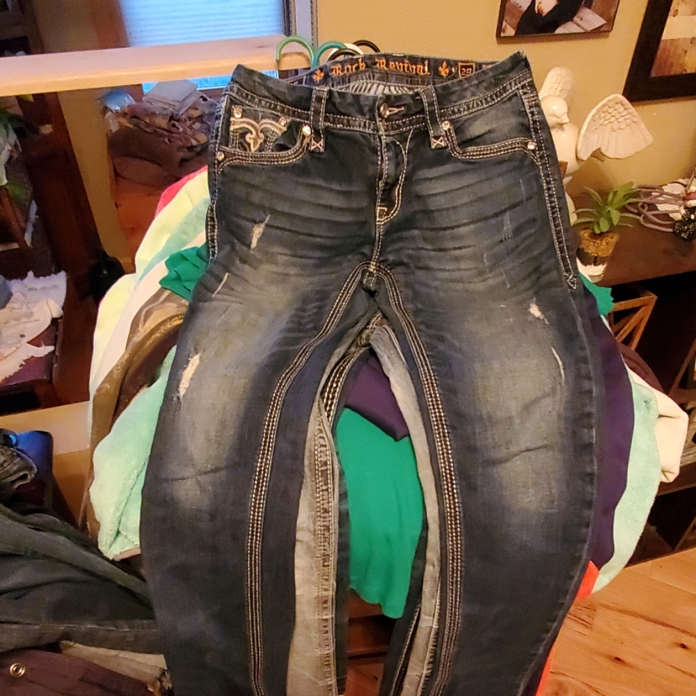 Rock revival jeans
